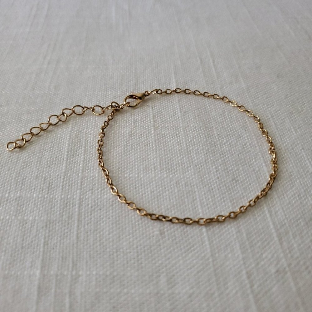 Cable Chain Anklet
